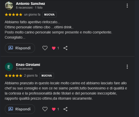 Recensione Google — Giuseppe Bommarito